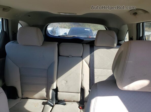 5XYPG4A39GG047798 2016 KIA SORENTO White Widok tylnych siedzeń