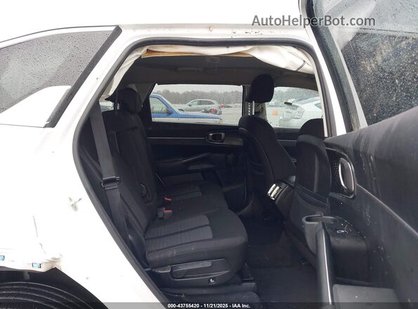 5XYRG4LC3NG154736 2022 KIA SORENTO White VIN კოდის სტიკერის ხედი