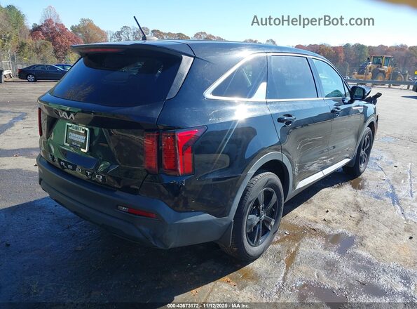 5XYRG4LC7NG143481 2022 KIA SORENTO Черный Задняя правая четверть