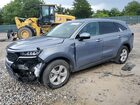 2023 Kia Sorento Lx Silver vin: 5XYRG4LC7PG217985