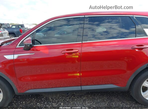 5XYRG4LC9MG001616 2021 KIA SORENTO Красный Панорамный вид салона 360°
