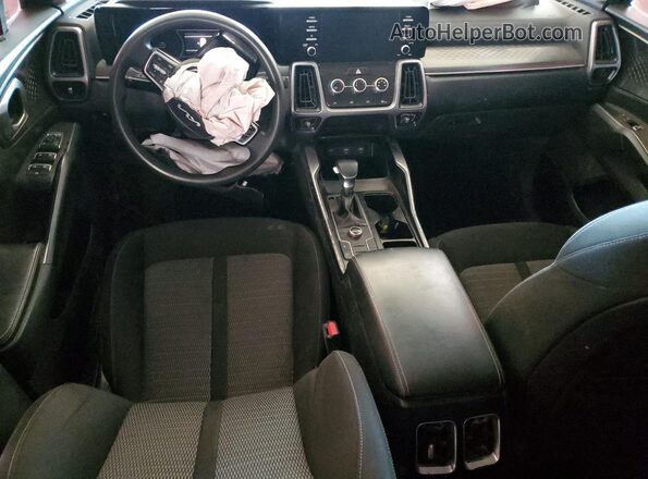 5XYRGDLC5NG094345 2022 KIA SORENTO Черный Вид панели приборов