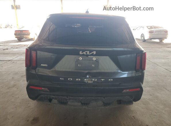 5XYRGDLC5NG094345 2022 KIA SORENTO Черный Вид сзади