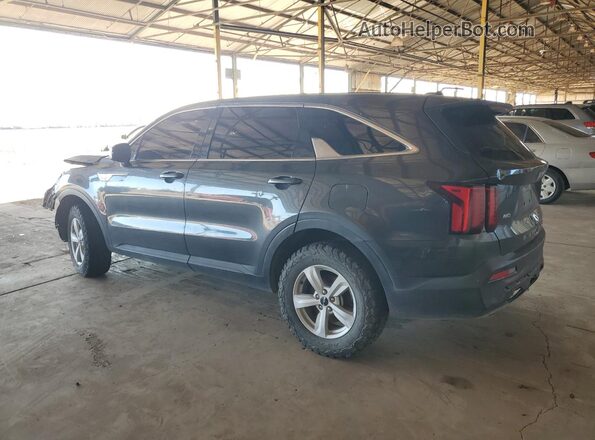 5XYRGDLC5NG094345 2022 KIA SORENTO Черный Задняя левая четверть