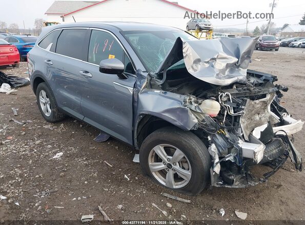 5XYRGDLC7MG069820 2021 KIA SORENTO Синий Передняя правая четверть