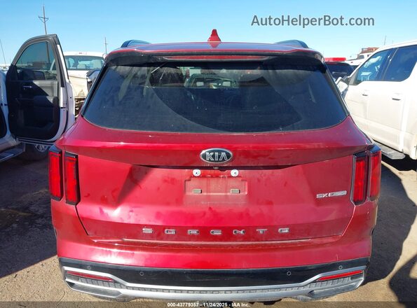 5XYRK4LF9MG066474 2021 KIA SORENTO Темно-бордовый 