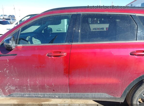 5XYRK4LF9MG066474 2021 KIA SORENTO Темно-бордовый Панорамный вид салона 360°