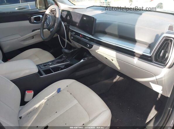5XYRL4JC1RG296443 2024 KIA SORENTO Серый Вид салона спереди