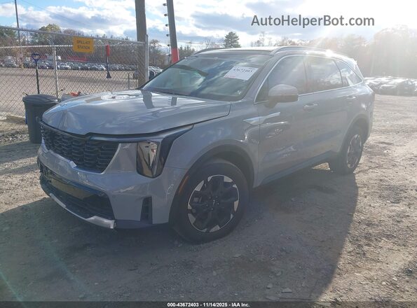 5XYRL4JC1RG296443 2024 KIA SORENTO Серый Передняя левая четверть