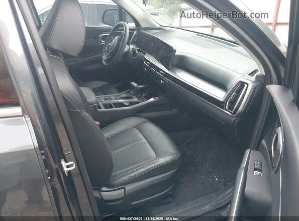 5XYRL4JC8RG301556 2024 KIA SORENTO Gray Widok wnętrza z przodu