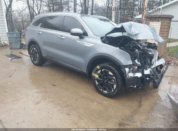 5XYRLDJC6RG273689 2024 KIA SORENTO Blue Delantero derecho