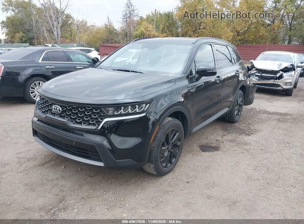 5XYRLDLC2MG073978 2021 KIA SORENTO Black Przód lewy