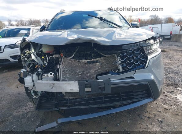 5XYRLDLC2NG071388 2022 KIA SORENTO Gray Դիմացի տեսք