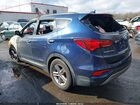 2018 Hyundai Santa Fe Sport 2.4l Синий vin: 5XYZU3LB4JG511345