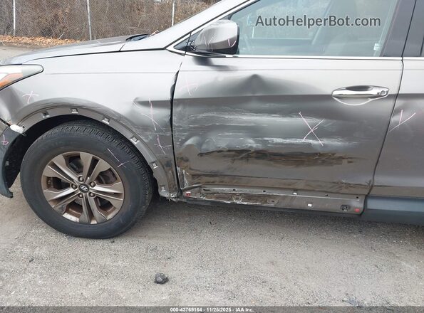5XYZU3LB8GG313778 2016 HYUNDAI SANTA FE SPORT Brown Widok z przodu