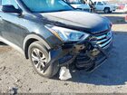 2016 Hyundai Santa Fe Sport 2.4l Black vin: 5XYZUDLB2GG330484