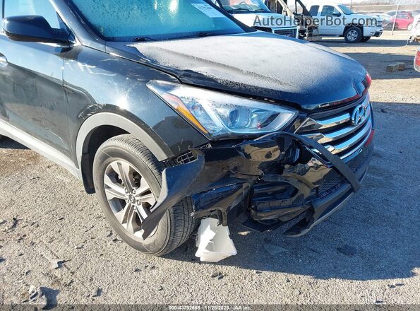 5XYZUDLB2GG330484 2016 HYUNDAI SANTA FE SPORT Black Դիմացի տեսք