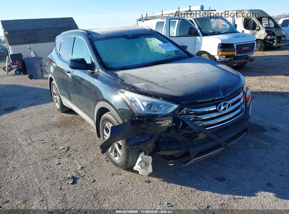 5XYZUDLB2GG330484 2016 HYUNDAI SANTA FE SPORT Black Առջևի աջ