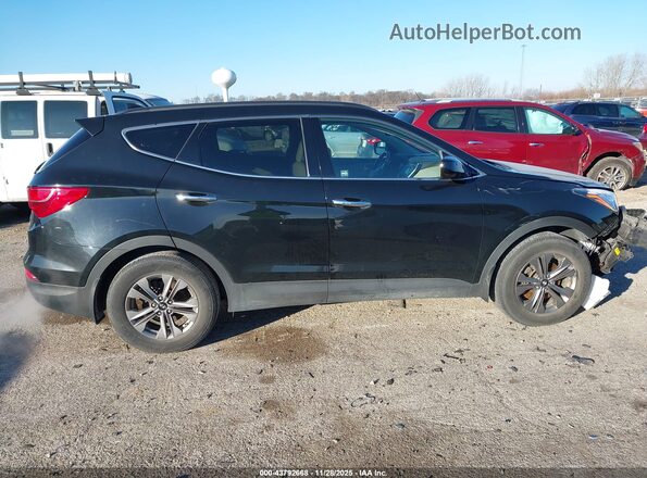5XYZUDLB2GG330484 2016 HYUNDAI SANTA FE SPORT Black Սալոնի հետևի տեսք