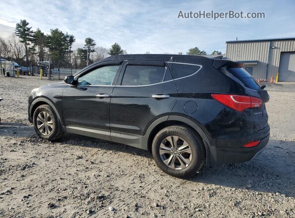 5XYZUDLB3GG345527 2016 HYUNDAI SANTA Черный Задняя левая четверть