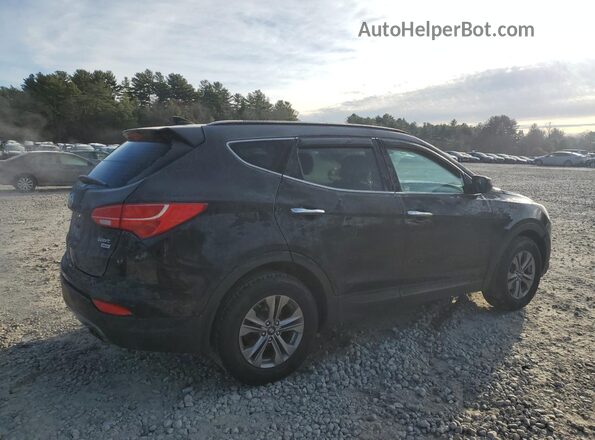 5XYZUDLB3GG345527 2016 HYUNDAI SANTA Черный Задняя правая четверть