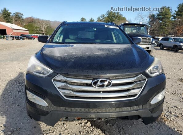 5XYZUDLB3GG345527 2016 HYUNDAI SANTA Черный Вид спереди