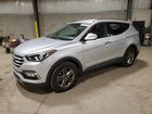 2018 Hyundai Santa Fe Sport Silver vin: 5XYZUDLBXJG522601