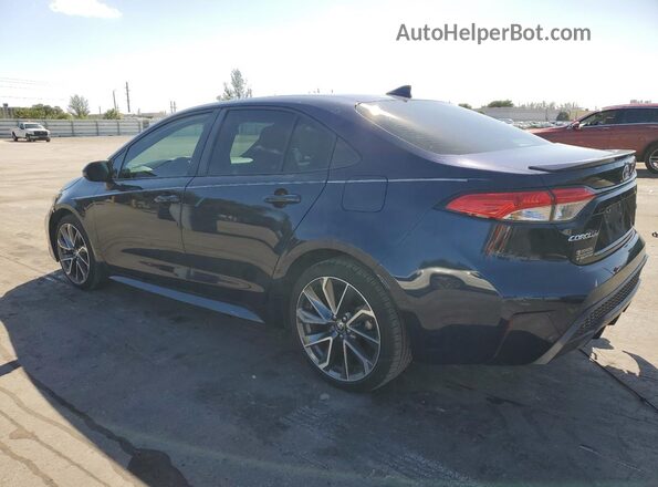 5YFS4MCE4NP117105 2022 TOYOTA LL Blue Задня ліва чверть