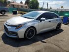 2020 Toyota Corolla Se Silver vin: 5YFS4RCE9LP052682