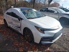 2022 Toyota Corolla Xse White vin: 5YFT4MCE8NP134445