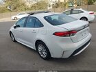 2022 Toyota Corolla Le White vin: 5YFVPMAE5NP281955