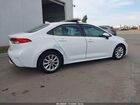 2022 Toyota Corolla Le White vin: 5YFVPMAE5NP281955