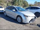 2021 Toyota Corolla Le Серебряный vin: 5YFVPMAEXMP262042