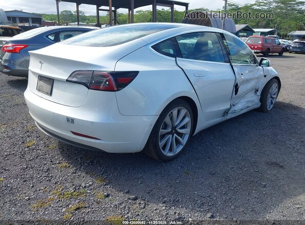 5YJ3E1EA6LF661687 2020 TESLA MODEL 3 White Tył prawy