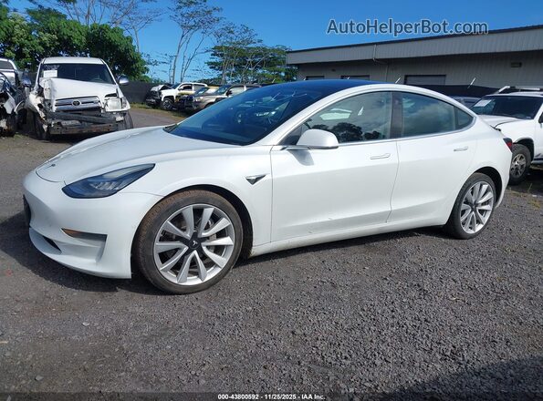 5YJ3E1EA6LF661687 2020 TESLA MODEL 3 White Widok wnętrza 360 stopni