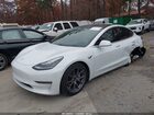 2018 Tesla Model 3 Long Range/performance White vin: 5YJ3E1EB0JF086332