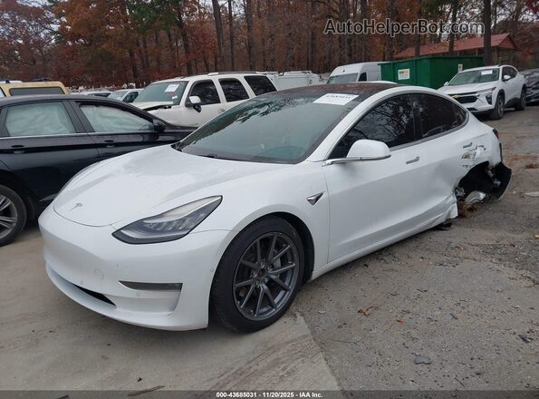 5YJ3E1EB0JF086332 2018 TESLA MODEL 3 White Front left