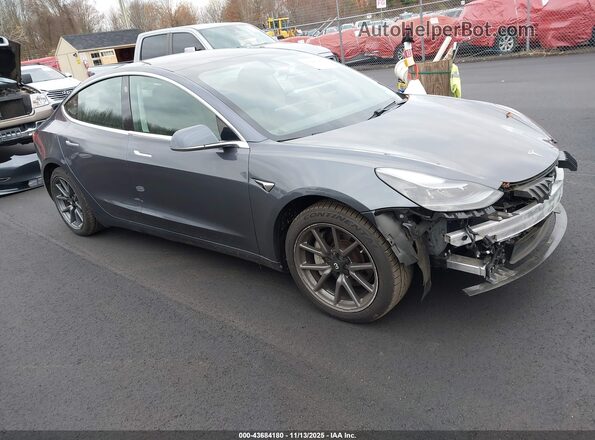5YJ3E1EB0LF744234 2020 TESLA MODEL 3 Серый Передняя правая четверть