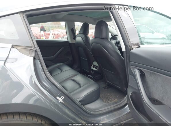 5YJ3E1EB0LF744234 2020 TESLA MODEL 3 Серый Вид наклейки с VIN-кодом