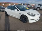 2022 Tesla Model 3 Long Range Dual Motor All-wheel Drive White vin: 5YJ3E1EB0NF194746