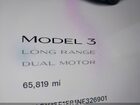 2022 Tesla Model 3 Long Range Dual Motor All-wheel Drive White vin: 5YJ3E1EB1NF326901