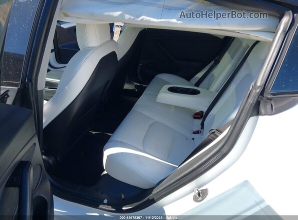 5YJ3E1EB2NF101368 2022 TESLA MODEL 3 Белый Вид наклейки с VIN-кодом