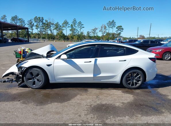 5YJ3E1EB2NF101368 2022 TESLA MODEL 3 Белый Панорамный вид салона 360°