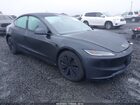 2024 Tesla Model 3 Long Range Dual Motor All-wheel Drive Gray vin: 5YJ3E1EB2RF736726