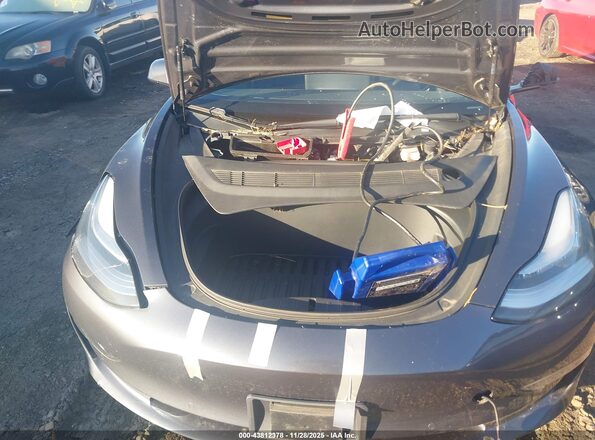 5YJ3E1EB3MF861971 2021 TESLA MODEL 3 Серый Вид сзади