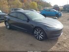 2024 Tesla Model 3 Long Range Dual Motor All-wheel Drive Gray vin: 5YJ3E1EB4RF758808