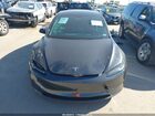 2024 Tesla Model 3 Long Range Dual Motor All-wheel Drive Gray vin: 5YJ3E1EB6RF728869