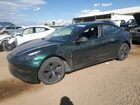 2022 Tesla Model 3 Green vin: 5YJ3E1EB7NF133457