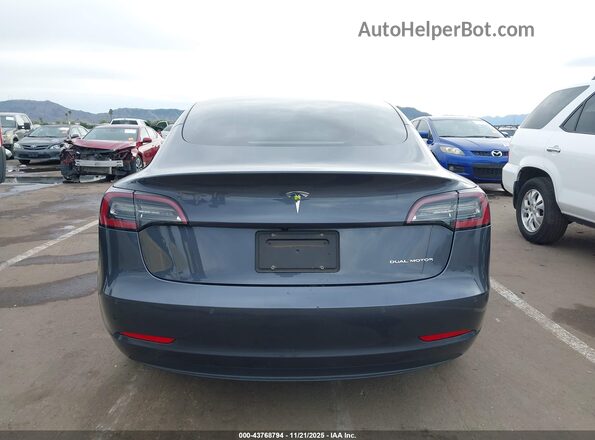 5YJ3E1EB7NF332363 2022 TESLA MODEL 3 Серый 