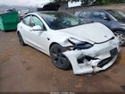2023 Tesla Model 3 Long Range Dual Motor All-wheel Drive White vin: 5YJ3E1EB7PF391691